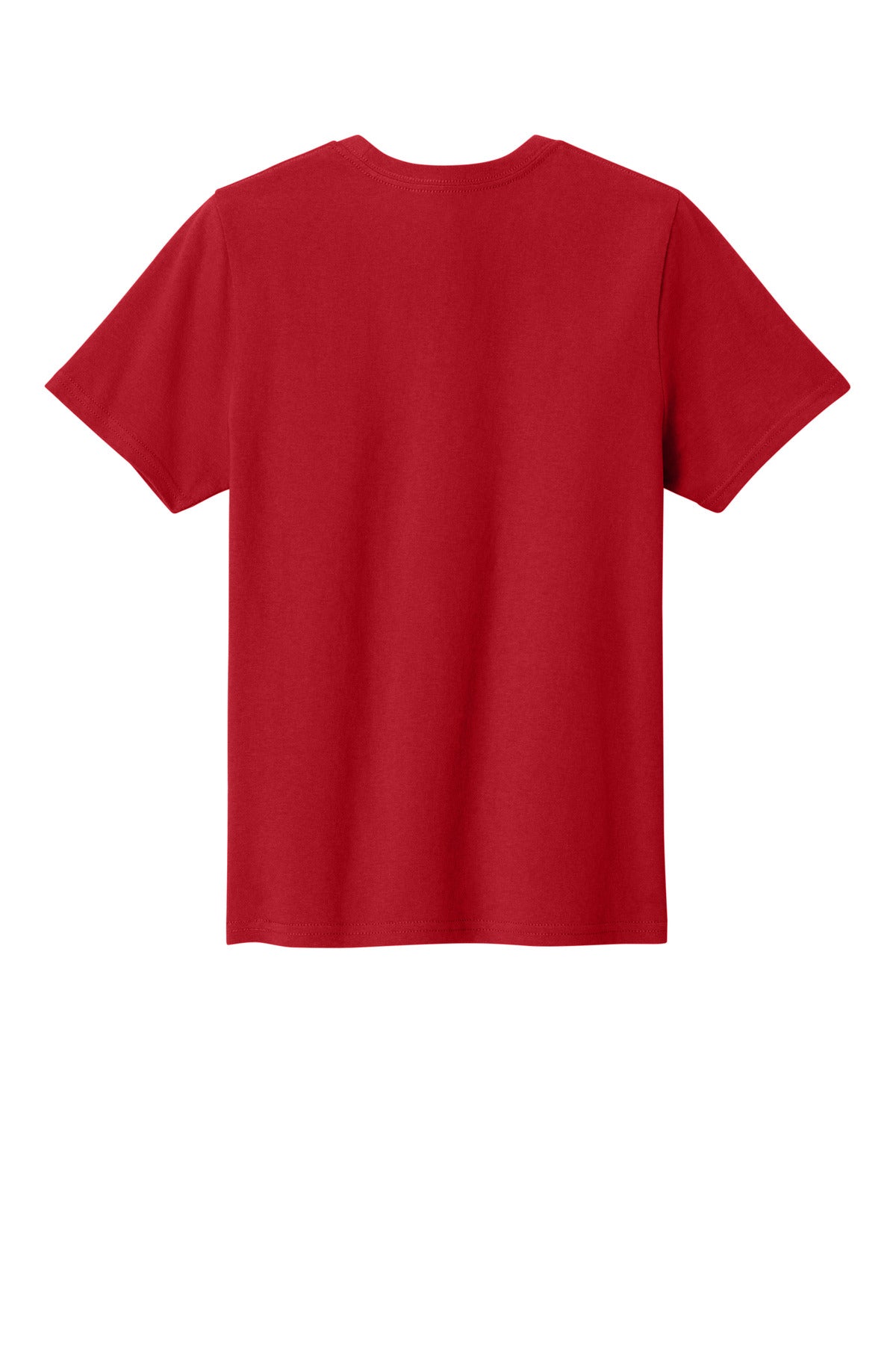 Rear View of Red Port & Co Youth Easy Cotton Tee PC43Y
