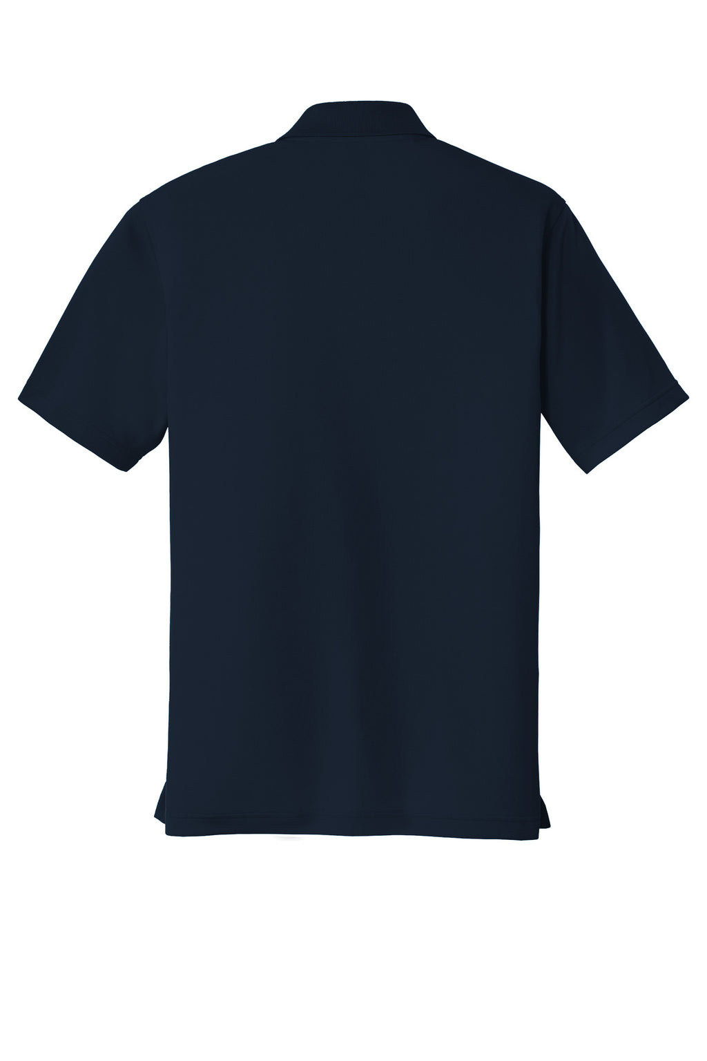 Rear View of River Blue Nvy Port Authority Dry Zone UV Micro-Mesh Polo. K110