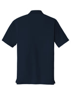 Rear View of River Blue Nvy Port Authority Dry Zone UV Micro-Mesh Polo. K110