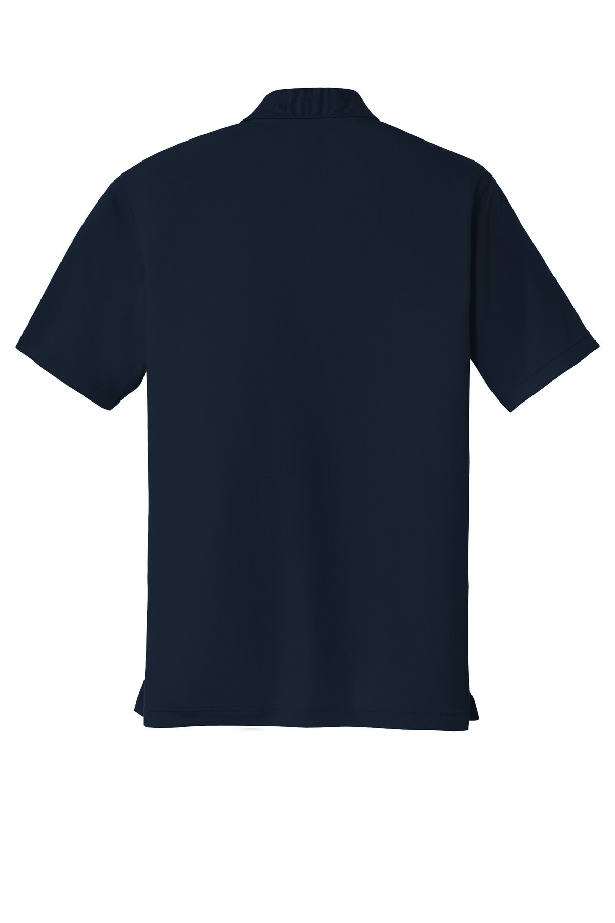 Rear View of River Blue Nvy Port Authority Dry Zone UV Micro-Mesh Polo. K110