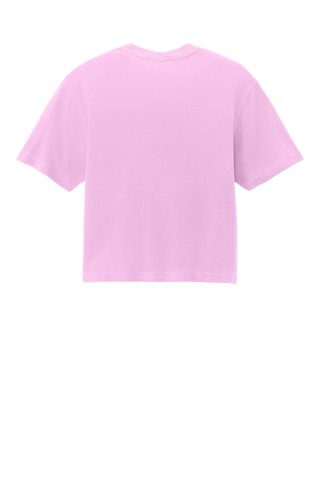 Rear View of RoseQuartz Comfort Colors Women's Heavyweight Boxy Tee 3023CL