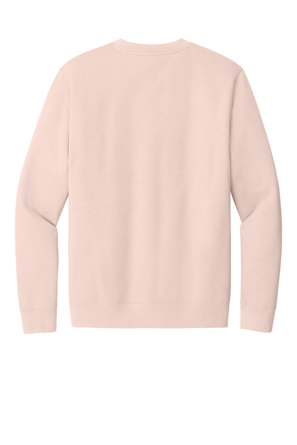 Rear View of Rosewater Pink District V.I.T. Fleece Crew DT6104