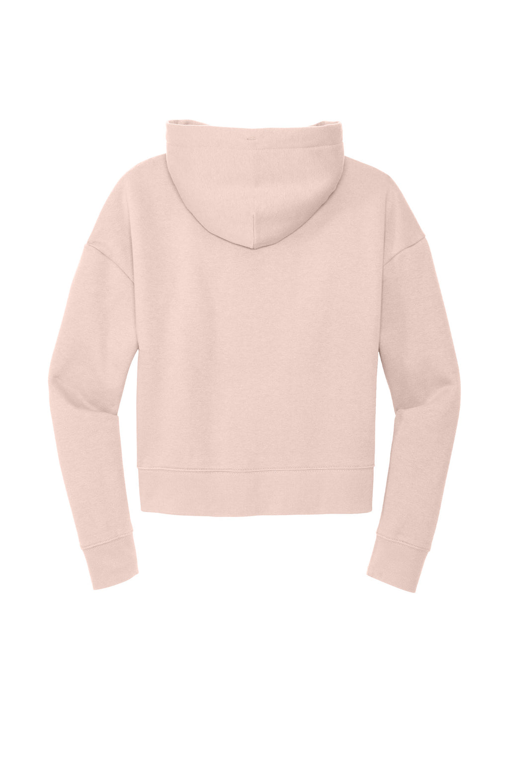 Rear View of RosewtrPk District Women's V.I.T. Fleece Hoodie DT6101