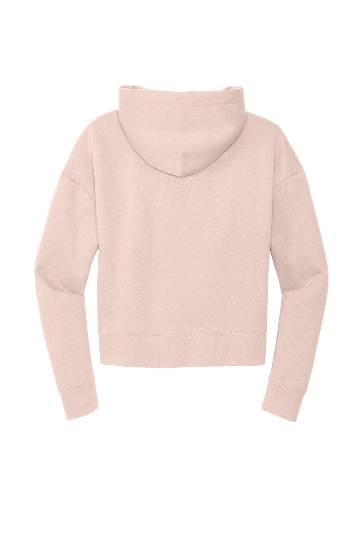 Rear View of RosewtrPk District Women's V.I.T. Fleece Hoodie DT6101