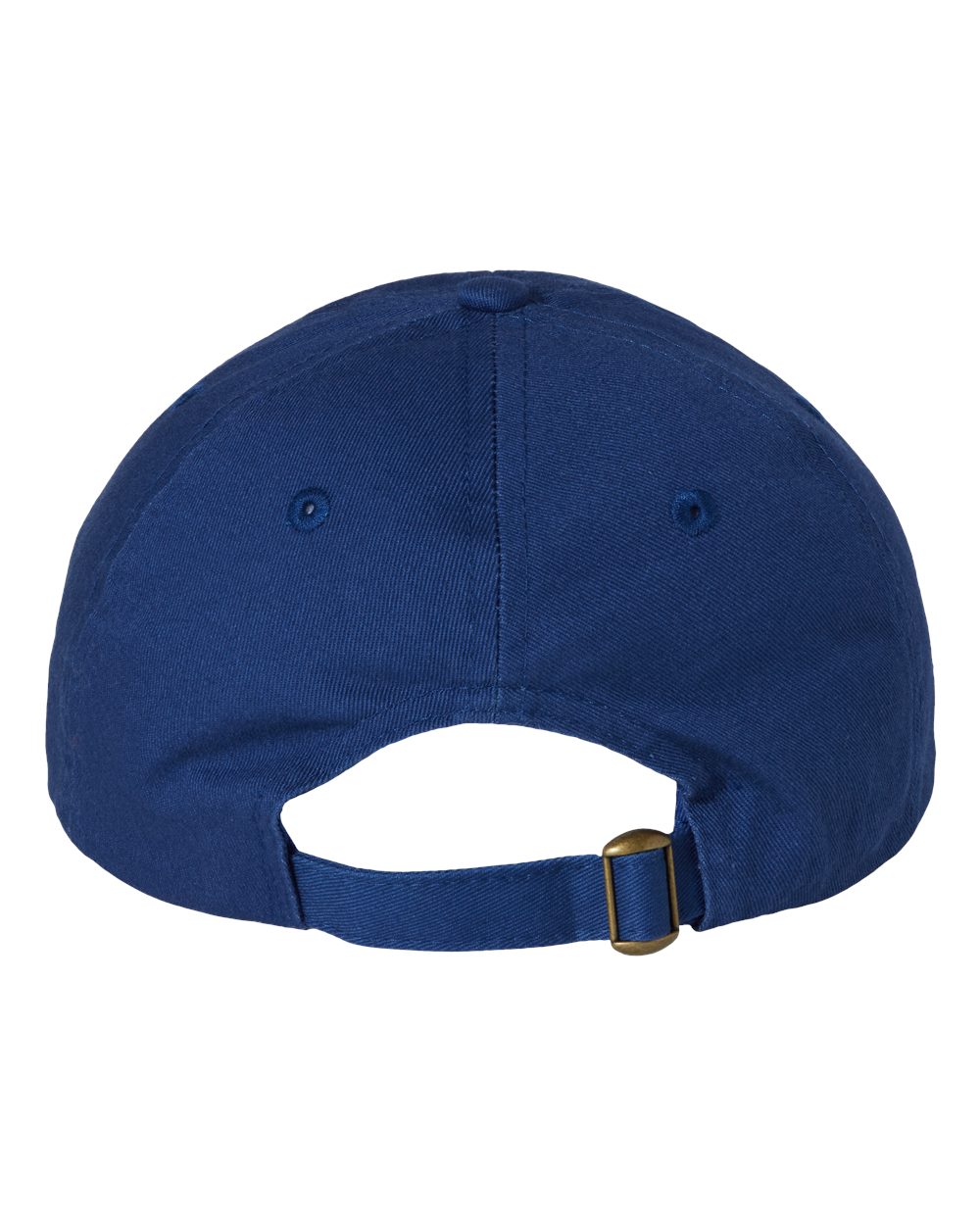 Rear View of Royal Bio-Washed Classic Dad Hat - VC300A