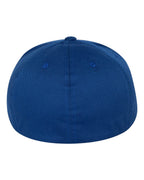 Rear View of Royal Blue Pro-Baseball On Field Cap - 6297F