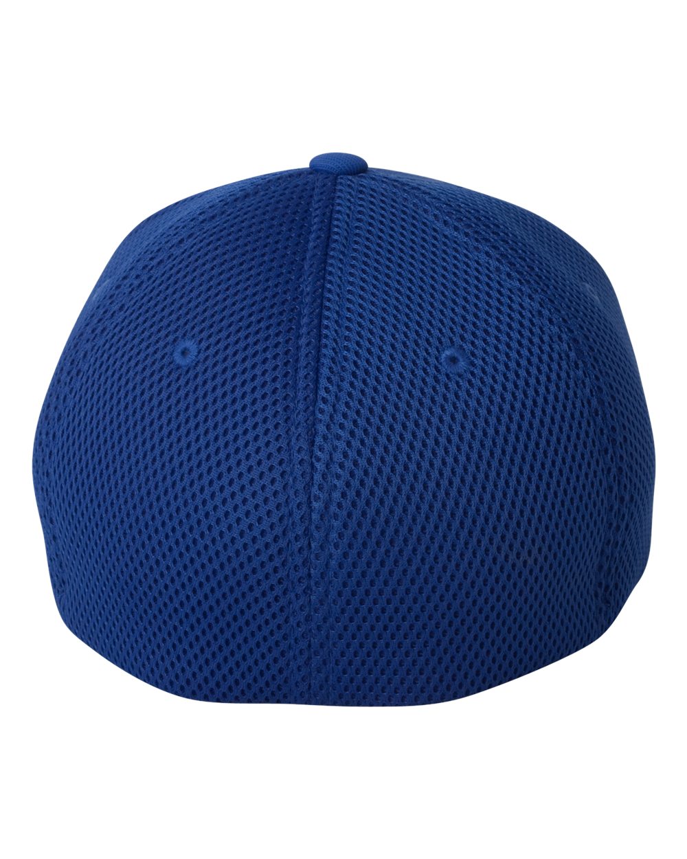 Rear View of Royal Blue Ultrafiber Mesh Cap - 6533