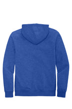 Rear View of Royal Frost District V.I.T. Fleece Full-Zip Hoodie DT6102