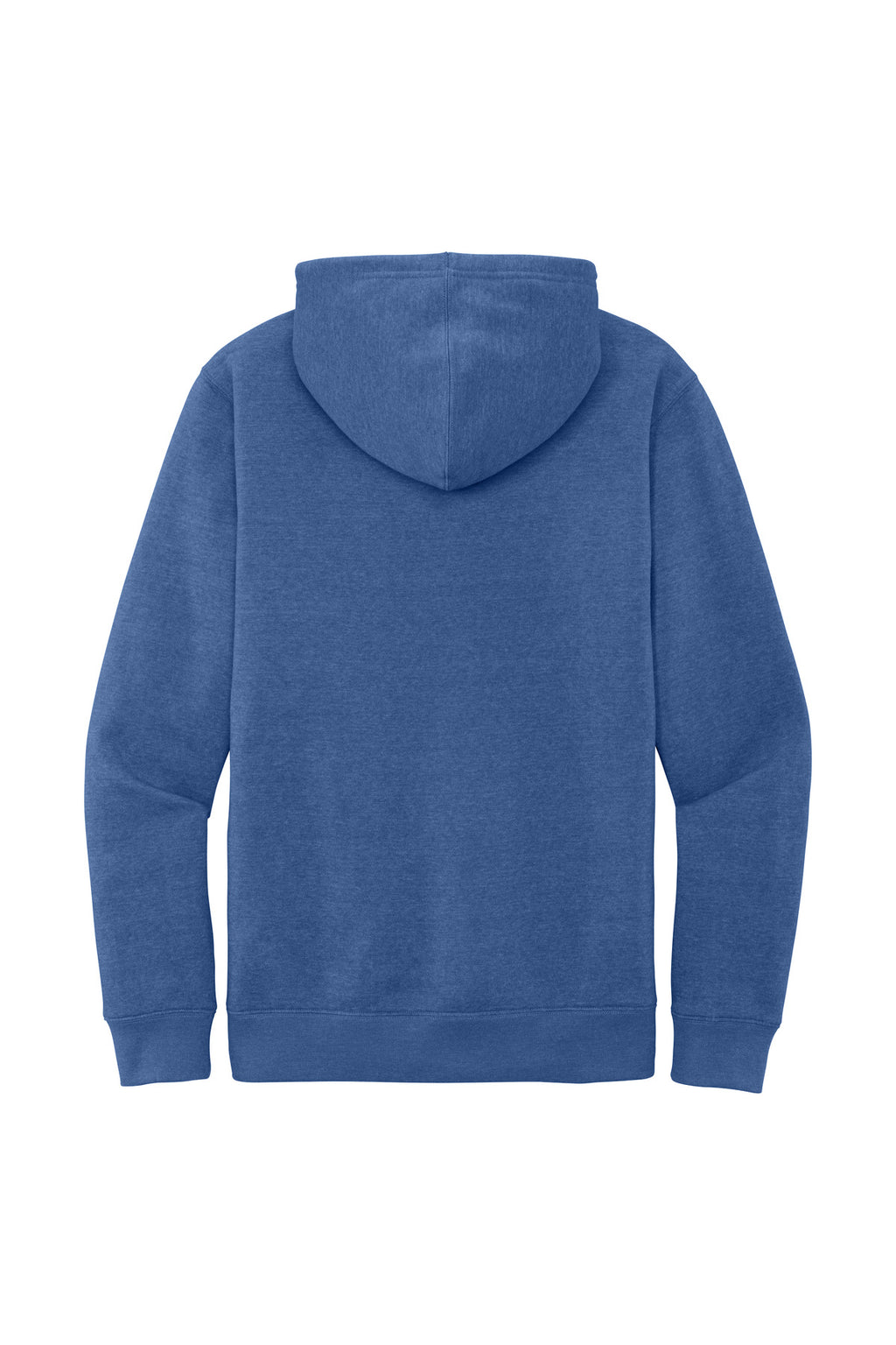 Rear View of Royal Frost District V.I.T. Fleece Hoodie DT6100