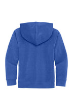 Rear View of Royal Frost District Youth V.I.T. Fleece Hoodie DT6100Y