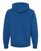 Rear View of Royal Legend - Premium Heavyweight Cross-Grain Hooded Sweatshirt - IND5000P