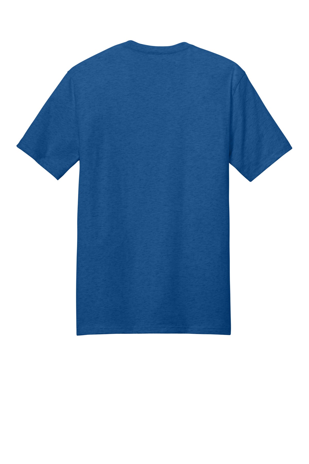 Rear View of RoyalBlHtr District Perfect Weight Tee. DT104