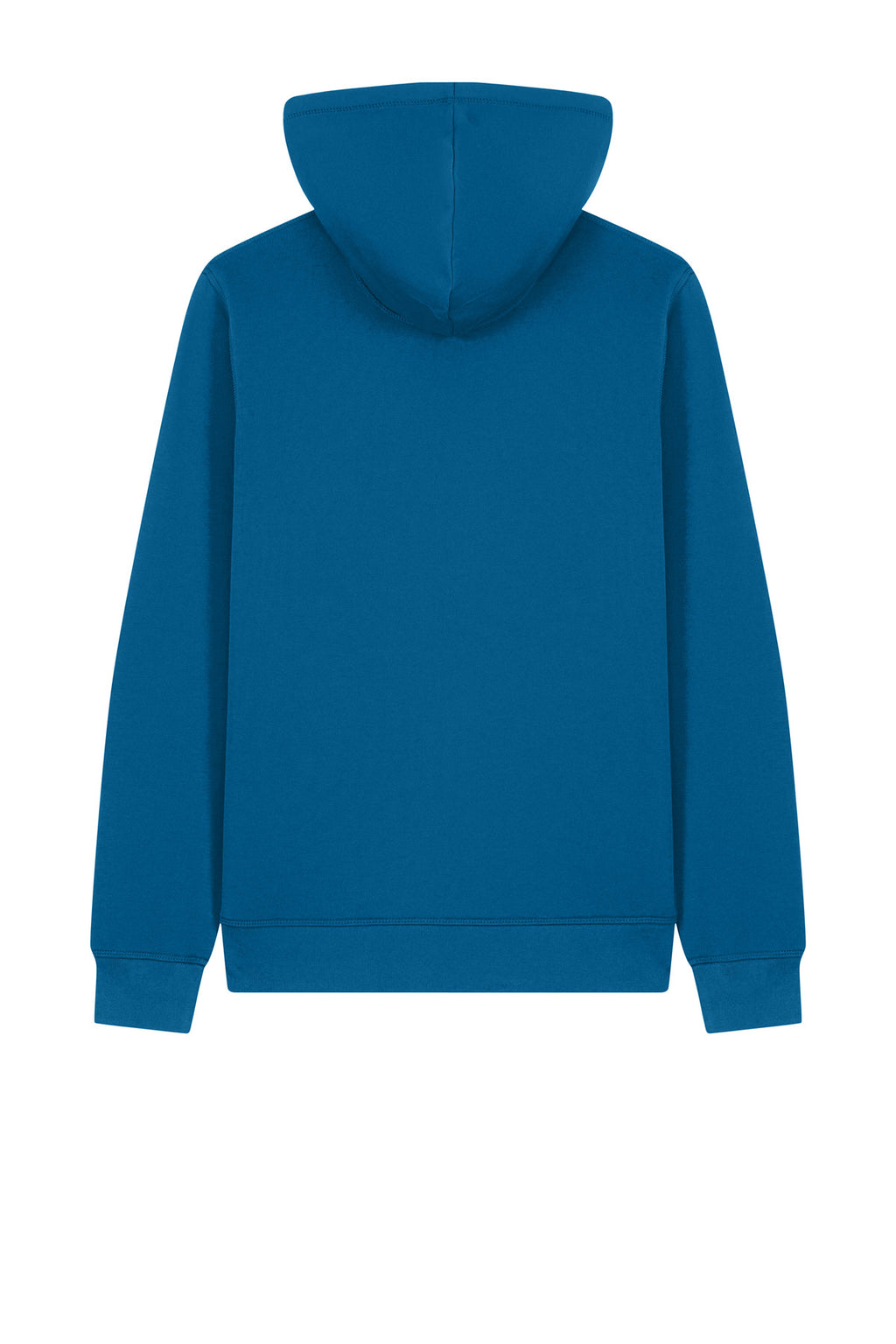 Rear View of RoyalBlue Stanley/Stella Unisex Mixer Full-Zip Hooded Sweatshirt SXU011