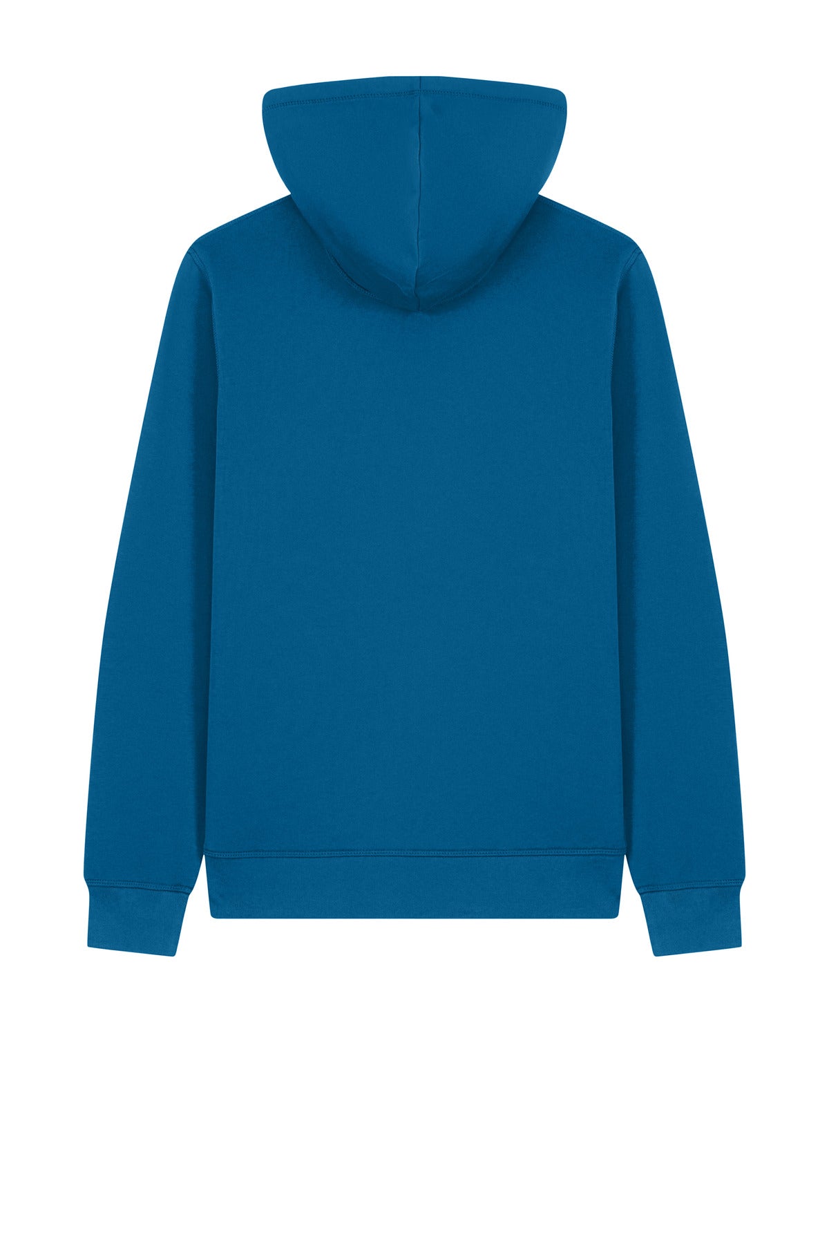 Rear View of RoyalBlue Stanley/Stella Unisex Mixer Full-Zip Hooded Sweatshirt SXU011