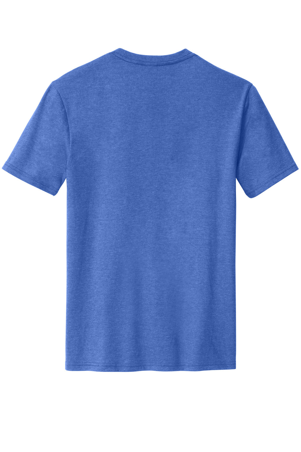 Rear View of RoyalFrost District Perfect Blend CVC Tee. DM108