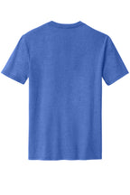 Rear View of RoyalFrost District Perfect Blend CVC Tee. DM108
