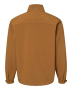 Rear View of Saddle Motion Soft Shell Jacket - 5350