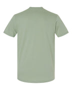 Rear View of Sage Softstyle® T-Shirt - 64000