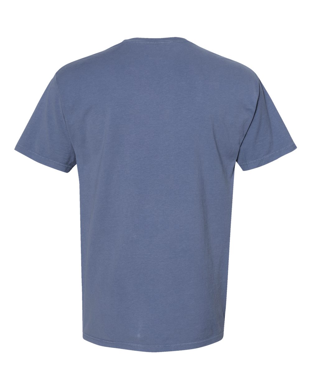 Rear View of Saltwater Garment-Dyed Pocket T-Shirt - GDH150