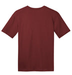 Rear View of Sangria District Perfect Weight Tee. DT104