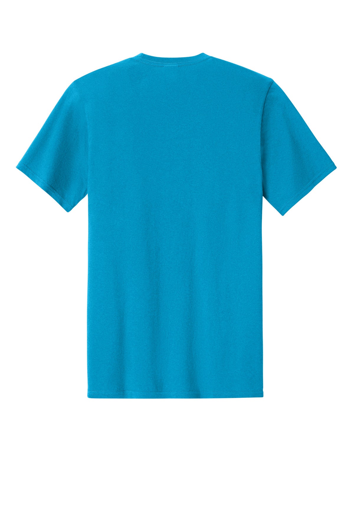 Rear View of Sapphire Port & Co Easy Cotton Tee PC43