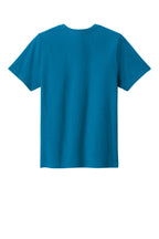 Rear View of Sapphire Port & Co Youth Easy Cotton Tee PC43Y