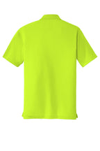 Rear View of SftyYellow Port Authority Dry Zone UV Micro-Mesh Polo. K110