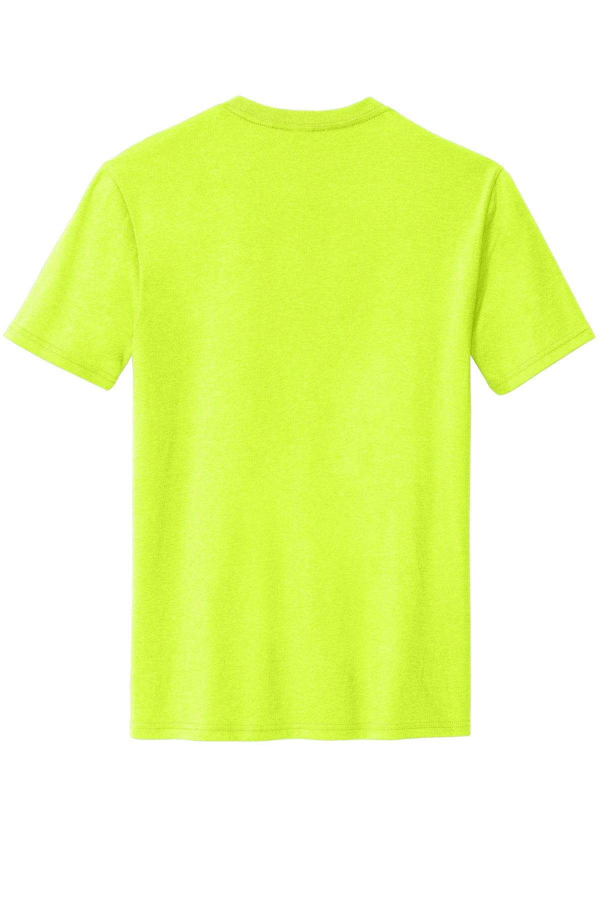 Rear View of SGreen District Perfect Blend CVC Tee. DM108
