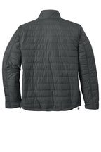 Rear View of Shadow Grey Carhartt Gilliam Jacket. CT102208