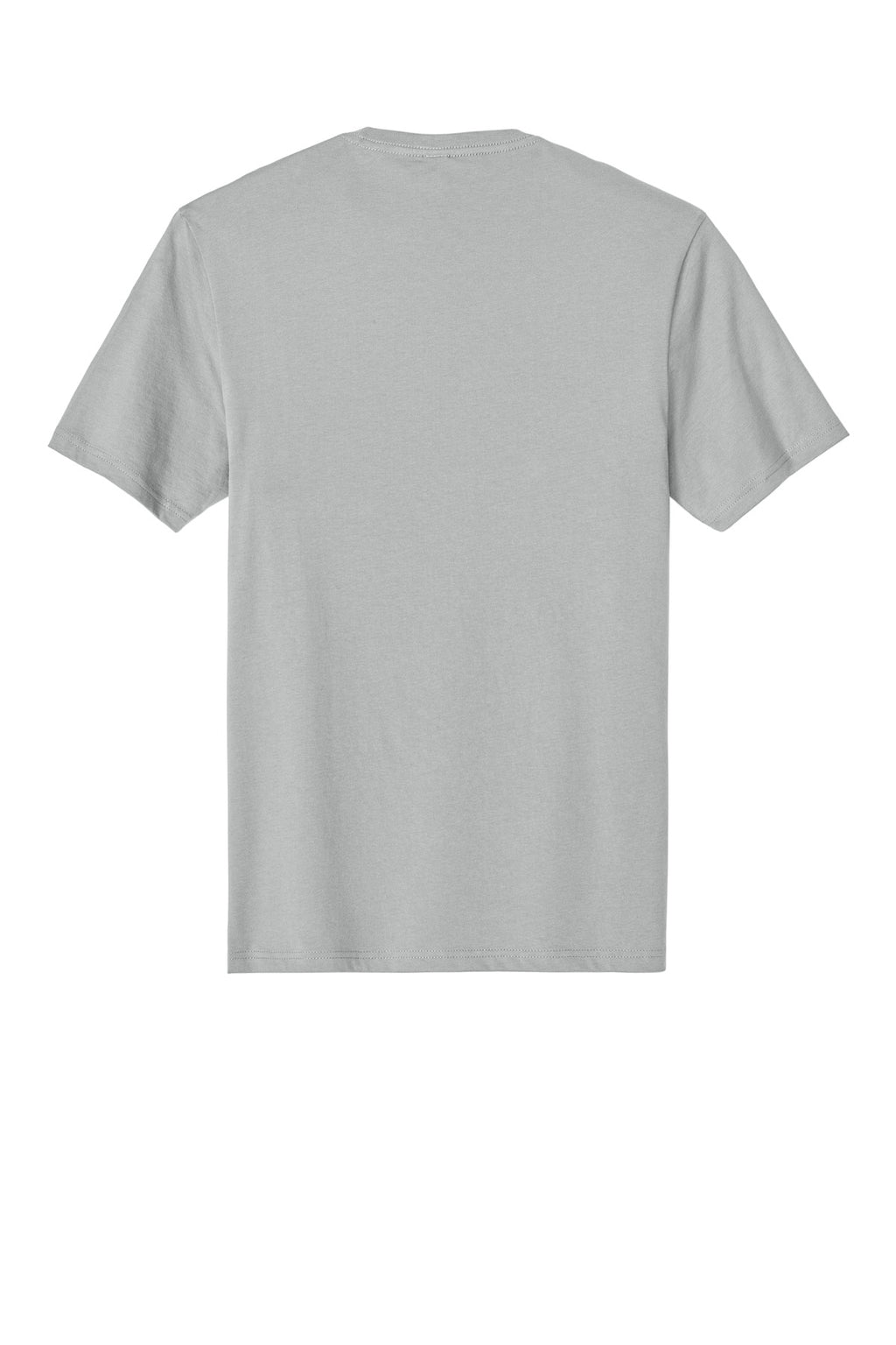 Rear View of Silver District Perfect Weight Tee. DT104