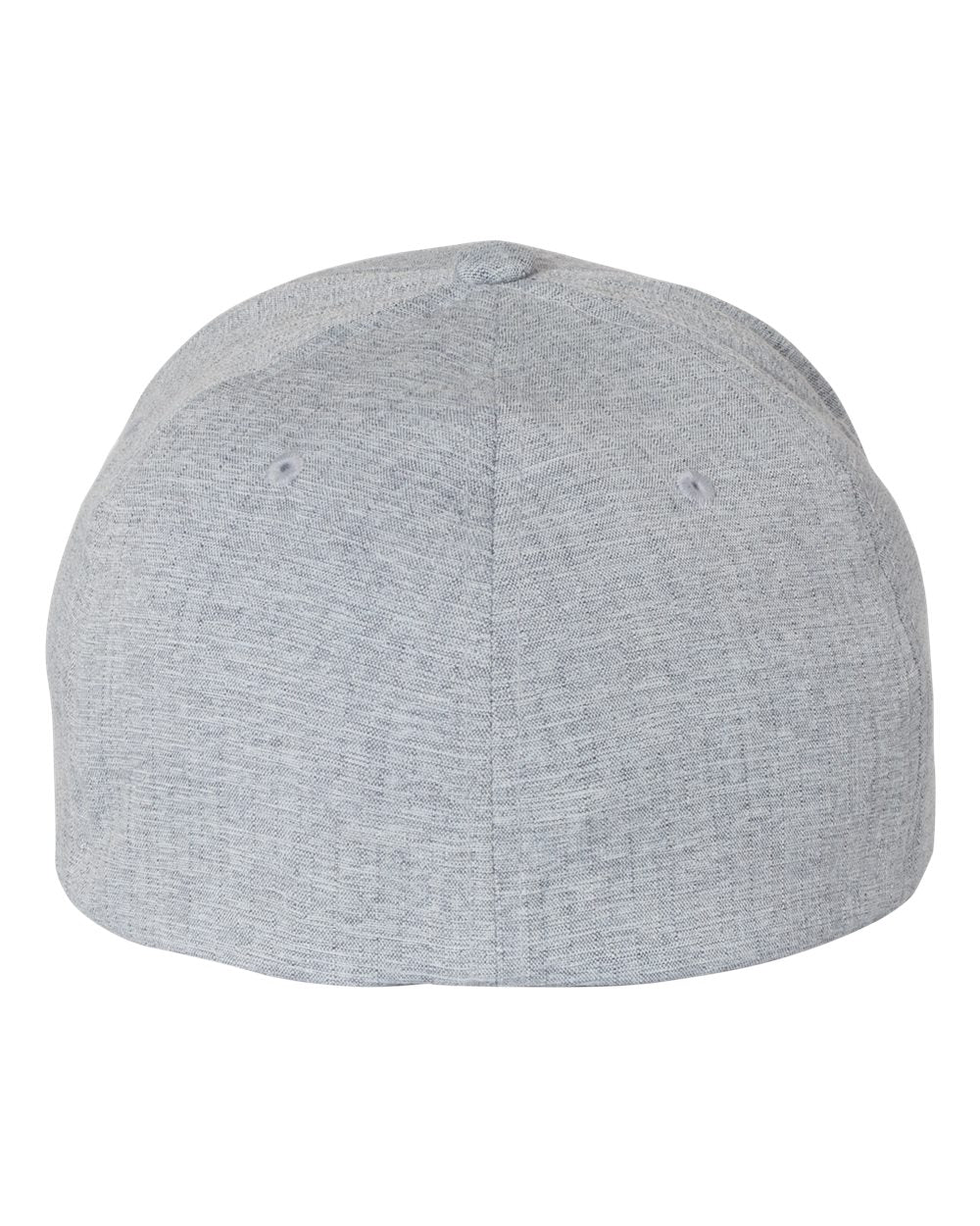 Rear View of Silver Heatherlight™ Mélange Cap - 6350
