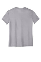 Rear View of Silver Port & Co Youth Performance Tee. PC380Y