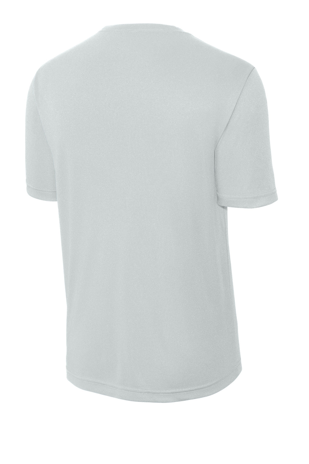 Rear View of Silver Sport-Tek PosiCharge Competitor Tee. ST350