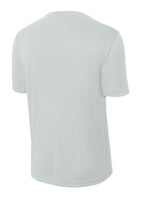 Rear View of Silver Sport-Tek PosiCharge Competitor Tee. ST350