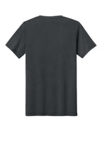 Rear View of Sld Dk Grey TB BELLA+CANVAS Unisex Triblend Short Sleeve Tee. BC3413