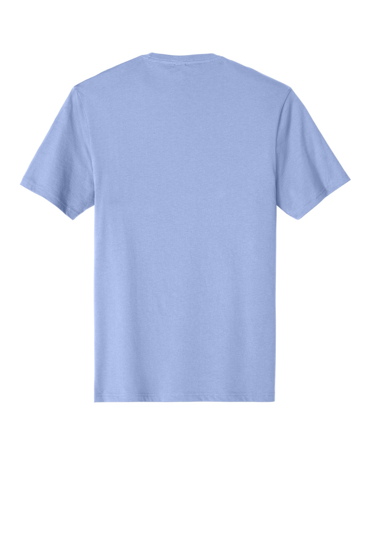 Rear View of SoftLilac District Perfect Weight Tee. DT104