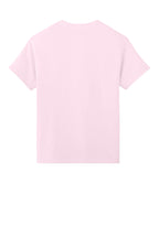 Rear View of SoftPink BELLA+CANVAS Unisex 6-Ounce Heavyweight Tee BC3010