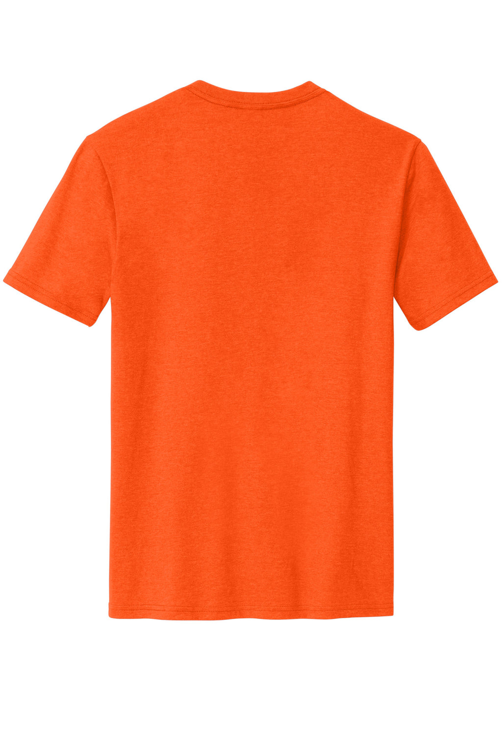 Rear View of SOrange District Perfect Blend CVC Tee. DM108