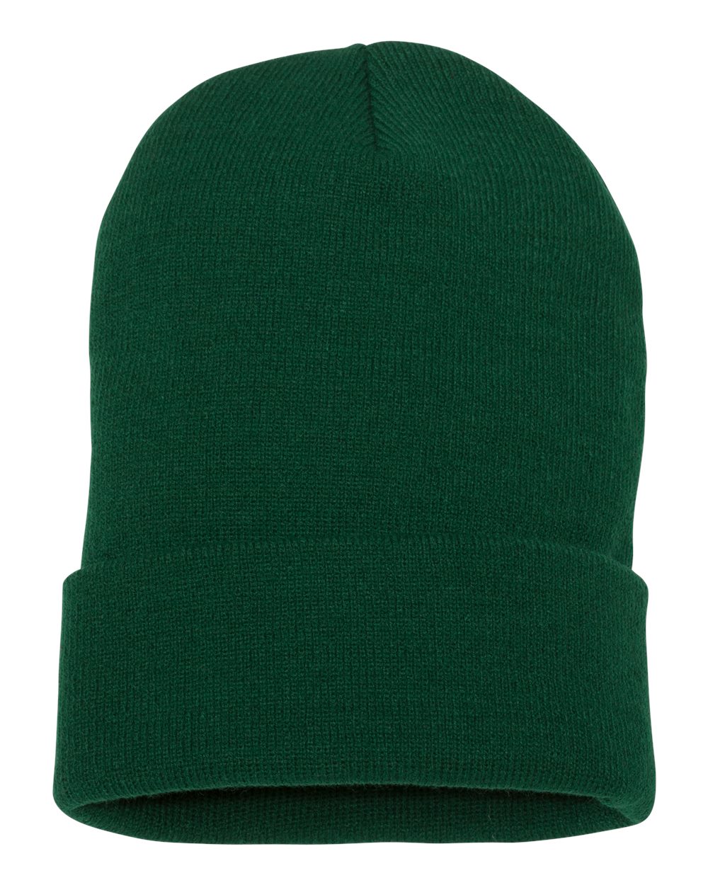 Rear View of Spruce Cuffed Beanie - 1501KC