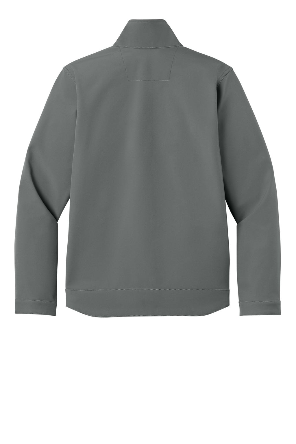 Rear View of Steel Carhartt Rain Defender Soft Shell Jacket CT106438