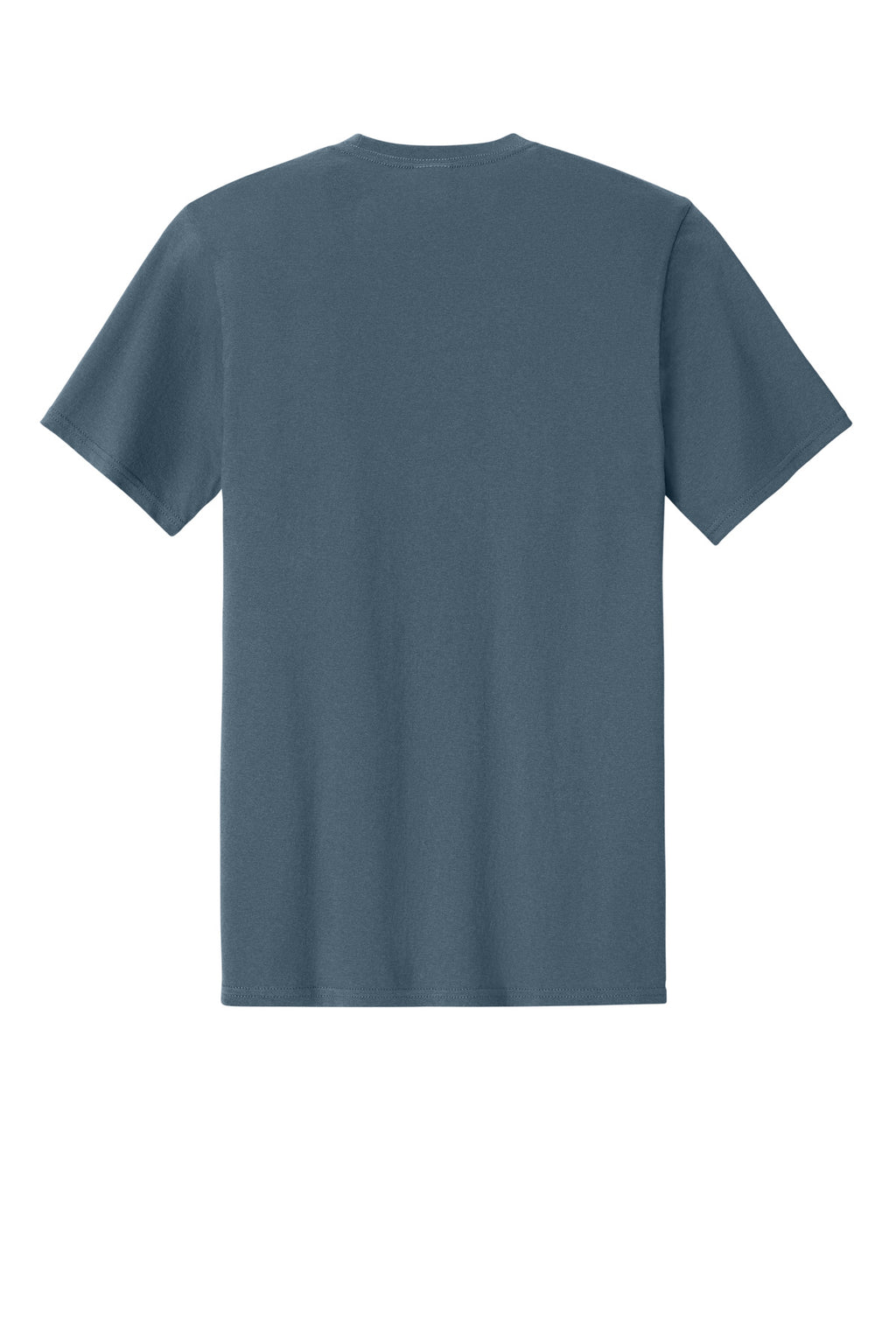Rear View of SteelBlue Port & Co Easy Cotton Tee PC43
