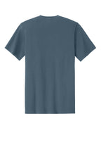 Rear View of SteelBlue Port & Co Easy Cotton Tee PC43