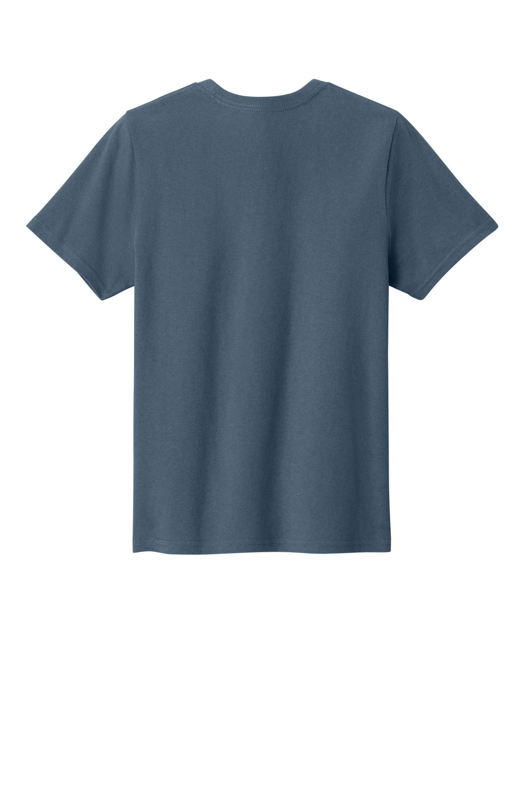 Rear View of SteelBlue Port & Co Youth Easy Cotton Tee PC43Y