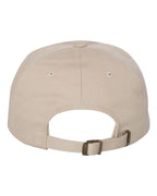 Rear View of Stone Classic Dad Hat - 6245CM