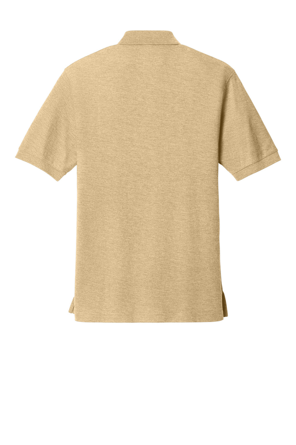Rear View of Stone Port Authority Silk Touch Polo K500