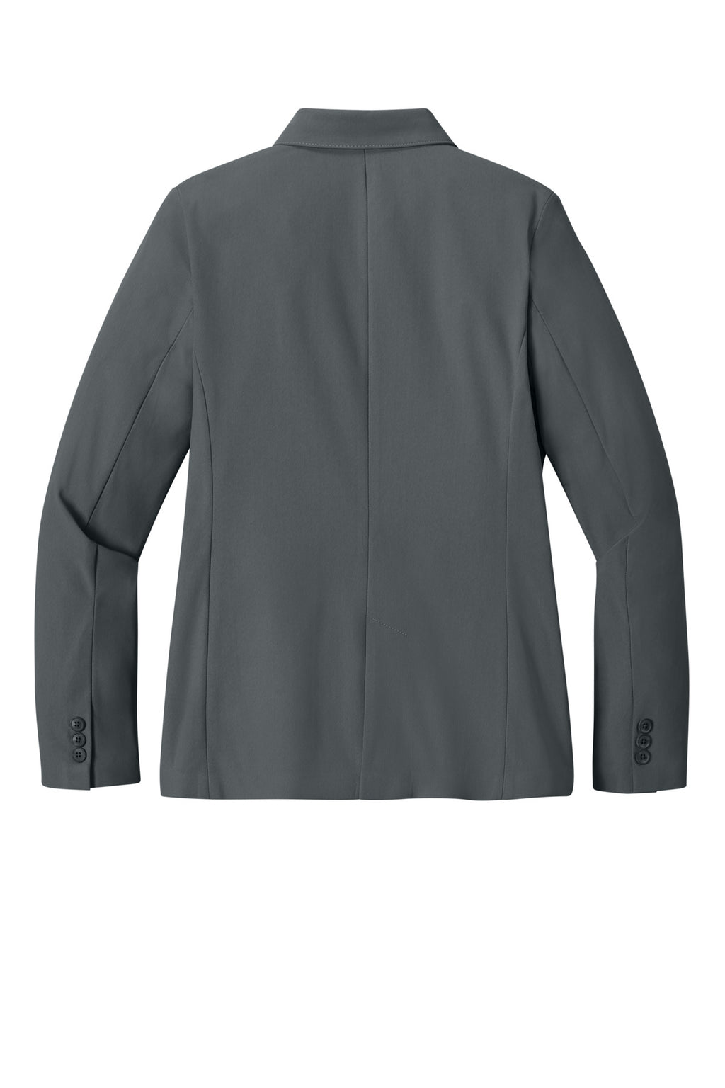 Rear View of StormGrey Mercer+Mettle Women's Capital Tech Blazer MM3033