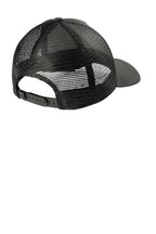 Rear View of TarmacGrey OGIO Fusion Trucker Cap OG603