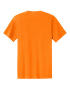 Rear View of TennOrange Port & Co Easy Cotton Tee PC43