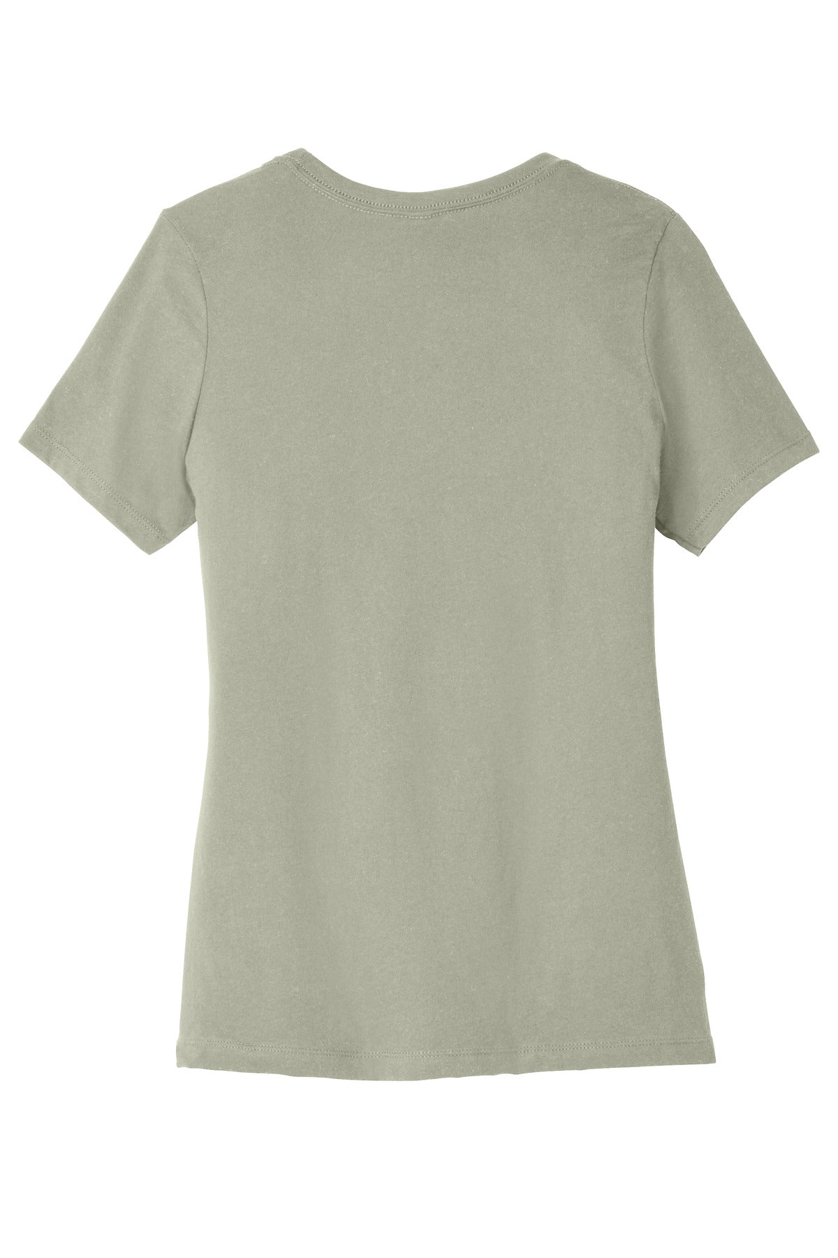 Rear View of Thyme BELLA+CANVAS Women's Relaxed Jersey Short Sleeve Tee. BC6400