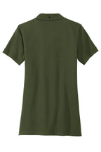 Rear View of TownsendGn Mercer+Mettle Women's Stretch Heavyweight Pique Polo MM1001